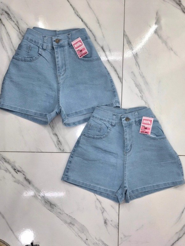 Producto - Short de jeans elastizado
