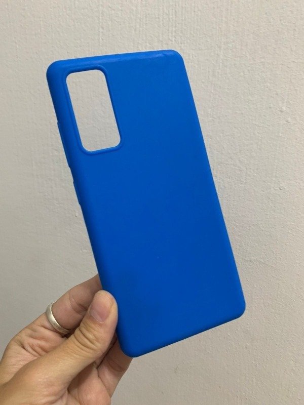 Producto - Funda Silicone Soft Samsung A52 Azul - 1