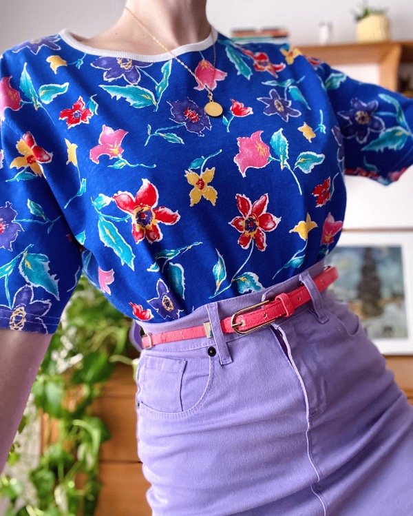Producto - Remera Flores 90s