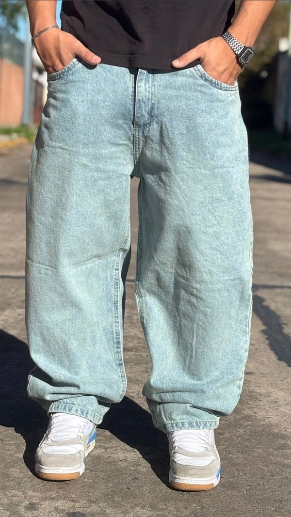 Producto - Jean Baggy Celeste