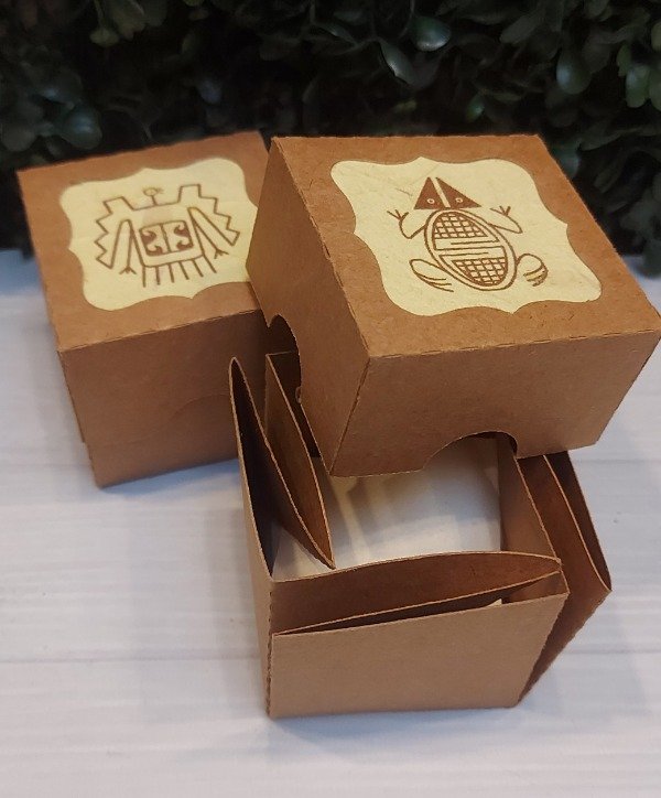 Producto - Caja cartulina con mini taco de papel