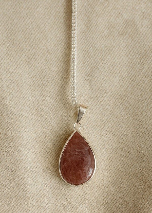 Producto - Dije Cuarzo Rojo