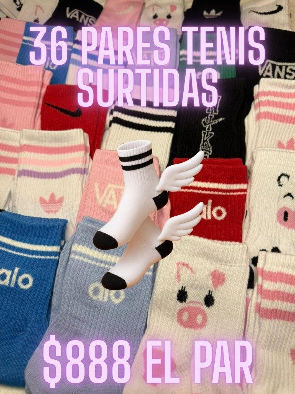 Producto - 36 PARES DE TENIS SURTIDAS