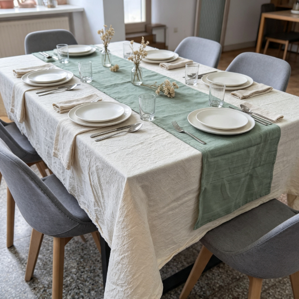 Producto - Mantel Materia Beige 2,00x1,40 - 0
