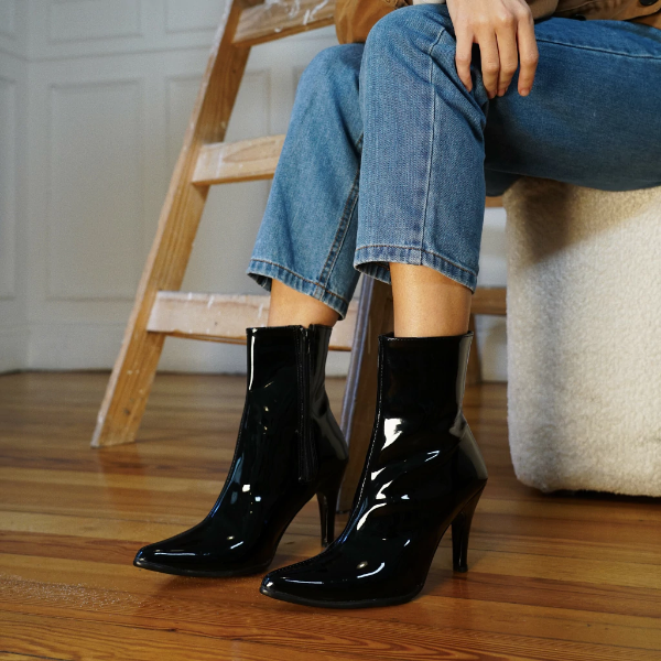 Producto - Bota Mónaco Charol Negro COD 136