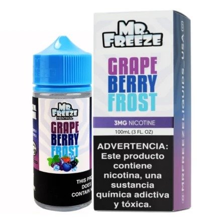 Producto - Mr Freeze Grape Berry Frost 3mg 100ml