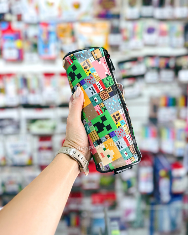 Producto - Cartuchera tubo minecraft