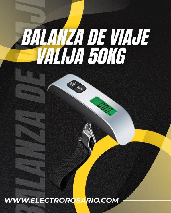 Producto - BALANZA DE VIAJE VALIJA 50KG