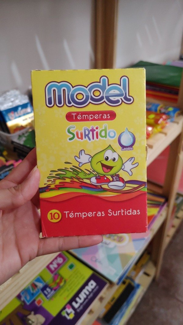 Producto - Tempera Model X10 Colores Surtidos