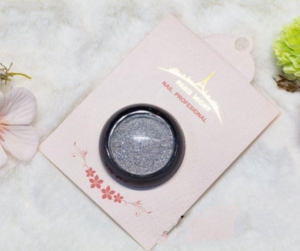 Producto - Polvo compacto plateado holo Paris Night