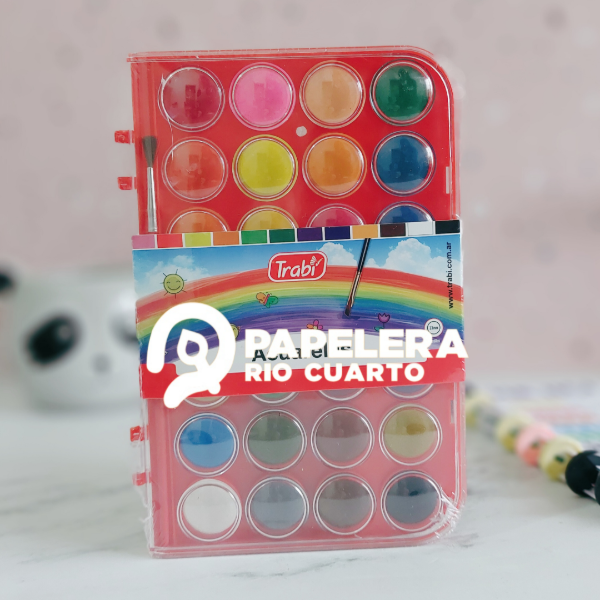 Producto - ACUARELAS TRABI X28 CON ESTUCHE