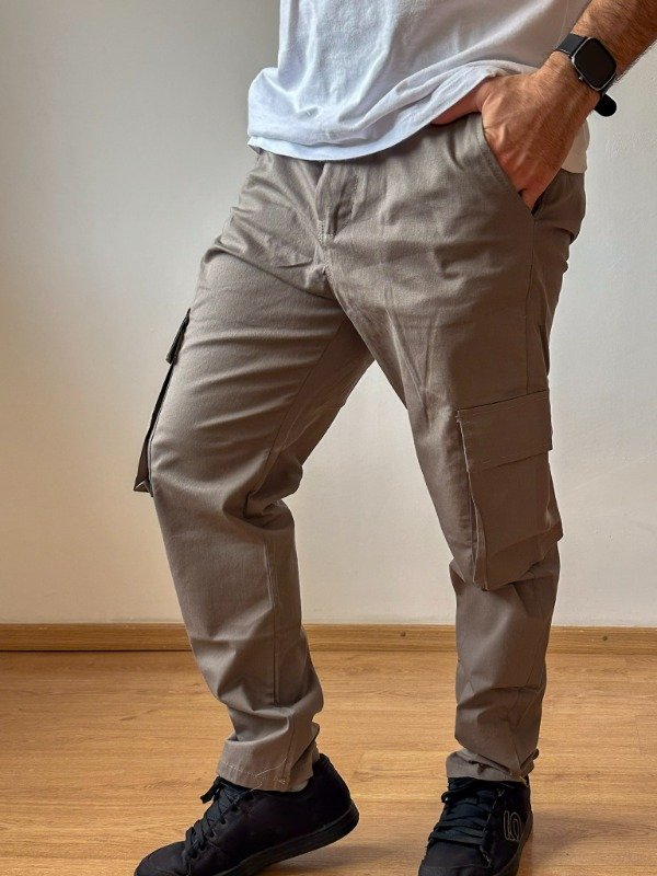 Producto - Cargo Gabardina Visón