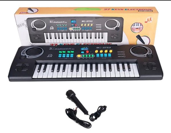 Producto - TECLADO INFANTIL C/MICROFONO Y CONEXIÓN USB - 0