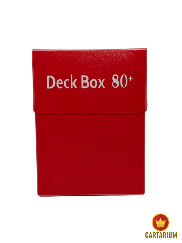 Producto - Portamazo Deck Box Cartarium Color Rojo Para mas de 80 Cartas