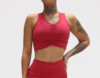 Producto - Top Deportivo Reforzado con Frunce