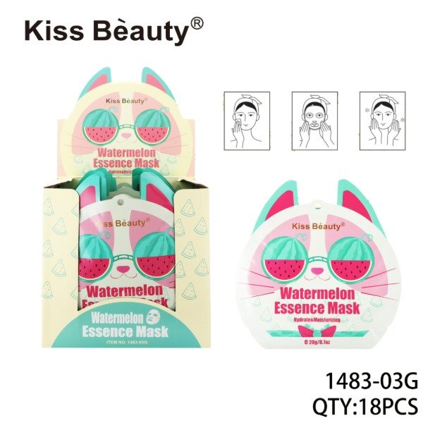 Producto - Mascarilla Hidratante Sandia - Kiss Beauty