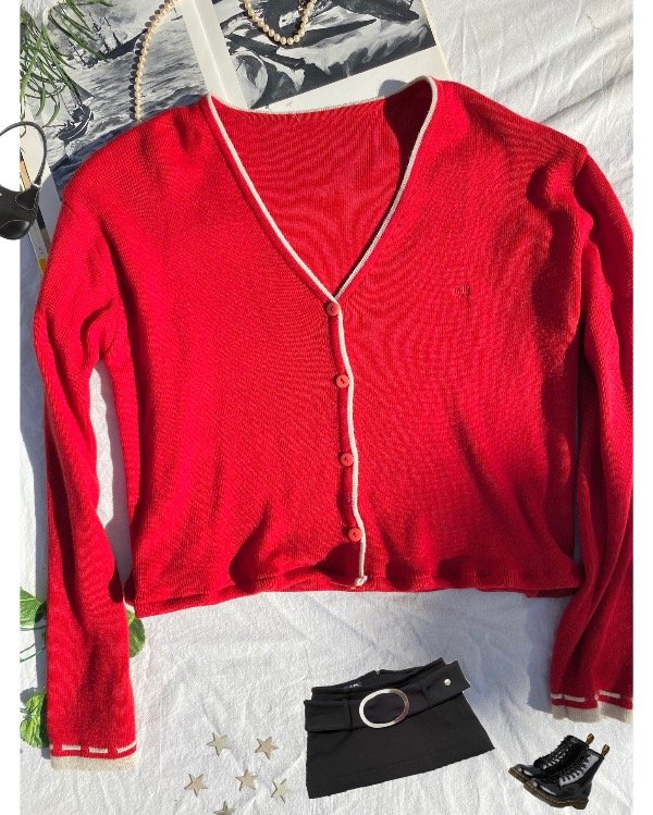 Producto - Cardigan rojo 1999