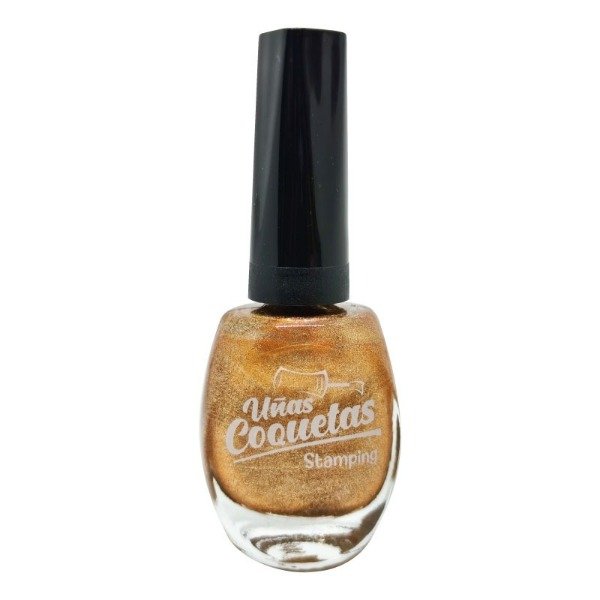 Producto - Esmalte de estampar Uñas Coquetas - Cobre Perlado