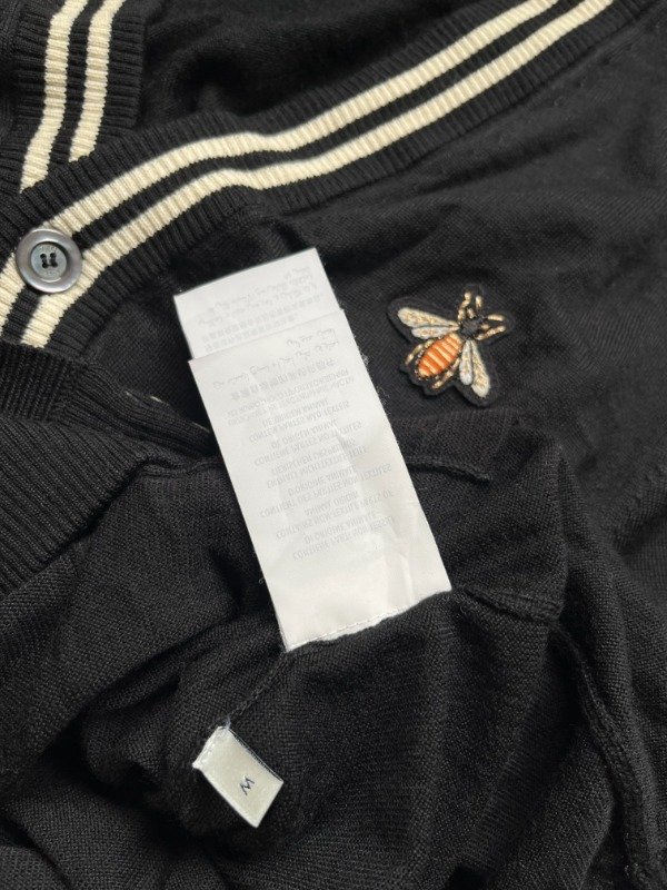 Producto - Gucci Bee Embroidery Wool Cardigan - 10
