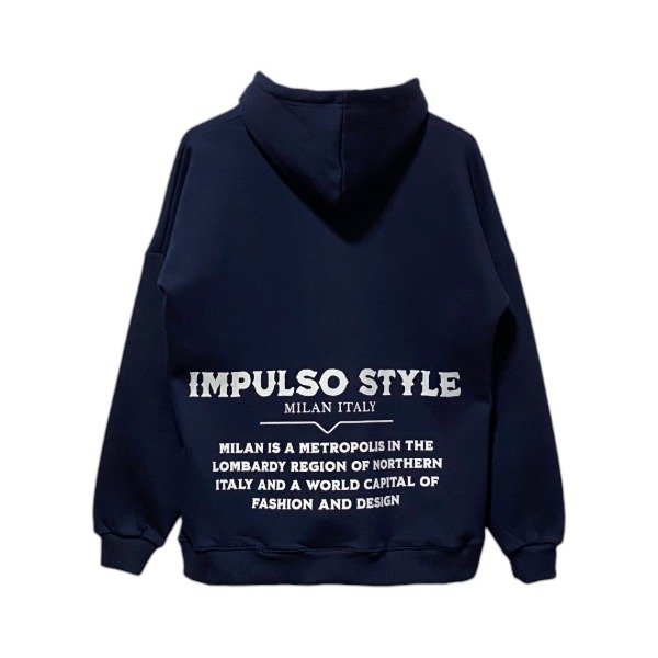 Producto - Buzo Oversize Milán Azul