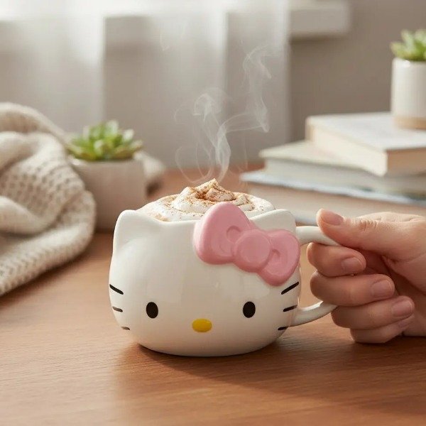 Producto - Taza Ceramica 3D Original Sanrio Hello Kitty - 3