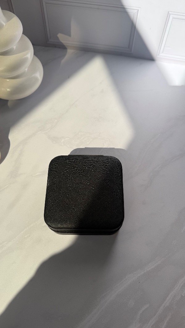 Producto - Joyero cuadrado color negro