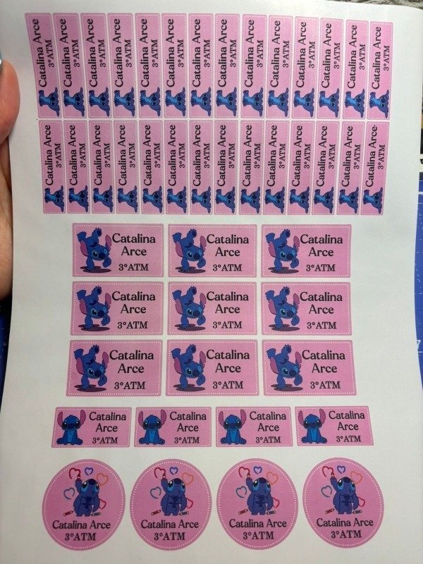 Producto - Etiquetas Escolares Personalizadas