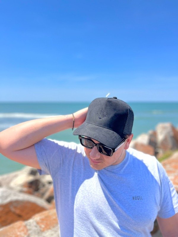 Producto - Gorra Gamuza Negra