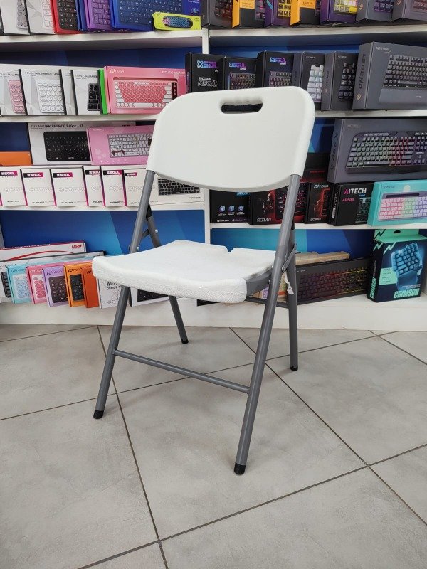 Producto - Silla Blanca Plegable Noga NH-S1