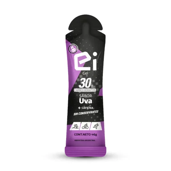 Producto - Ei 30 Gel con Cafeina Sabor Uva