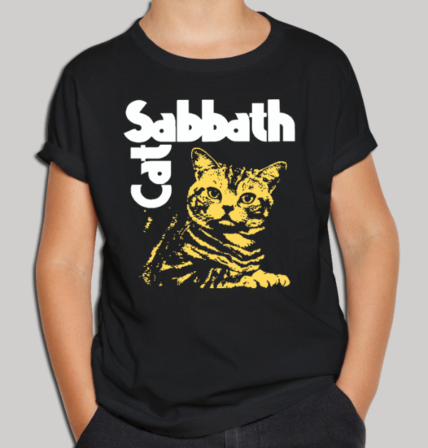 Producto - Remera de NIño Cat Sabbath