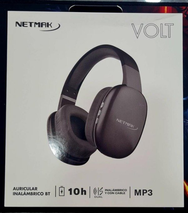 Producto - Auricular Volt Bluetooth Netmak