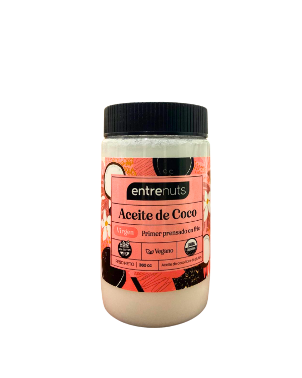 Producto - ENTRENUTS ACEITE DE COCO VIRGEN 360CC