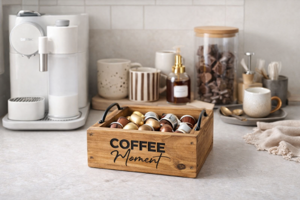 Producto - Caja Coffee moment con tiradores de campo