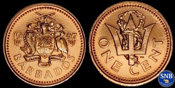 Producto - Barbados - 1 Centavo (1997) KM #10.a - Commonwealth