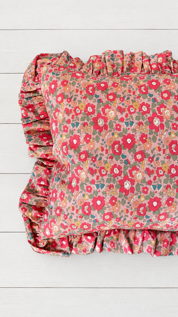 Producto - Funda de almohadón Liberty volados - 2