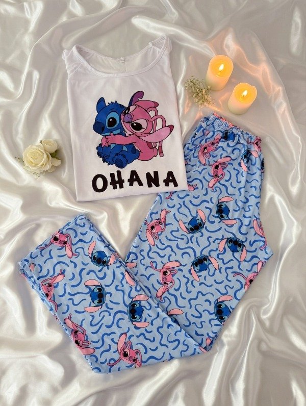 Producto - Pijama Largo Stitch y Angela