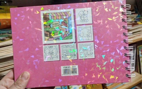 Producto - Libro para colorear Bobbie Goods. Tapa dura. 50 hojas. dibujos pintar COMFY DAYS - 1