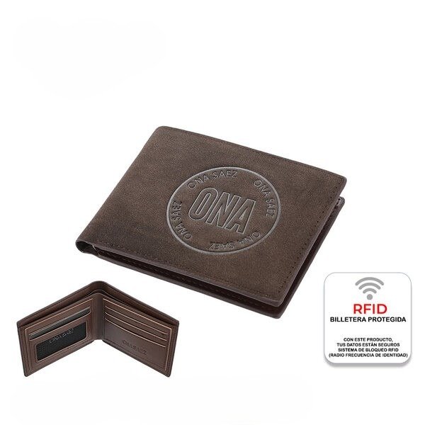 Producto - Billetera Ona Saez Hombre COFFE