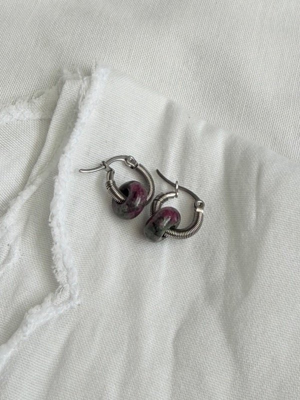 Producto - Argollitas Dona Rubi en Zoisita