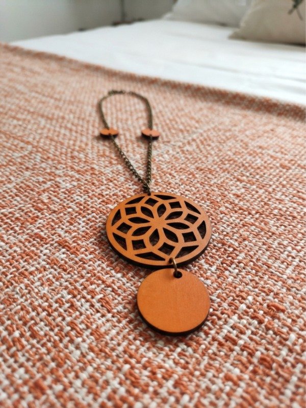 Producto - Collar Mandala / Naranja Valencia - 1