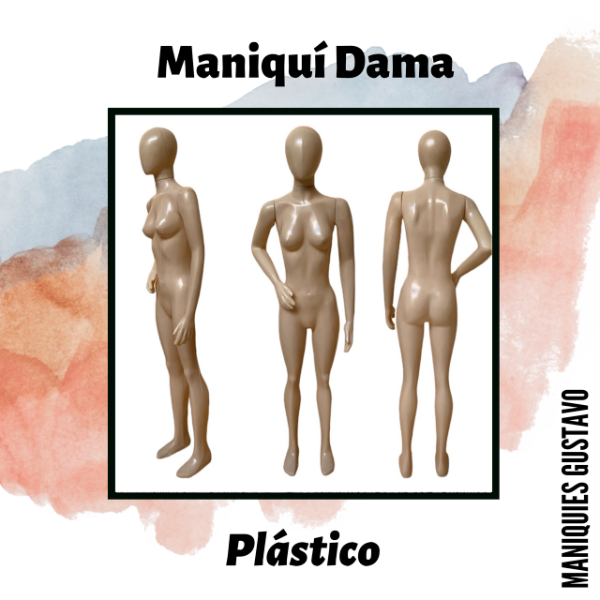 Producto - Maniquí dama plástico modelo Claudia