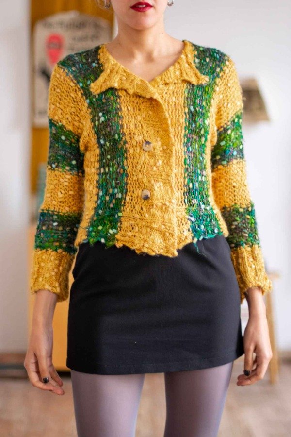 Cardigan Short Mouly Talle: S — imagen 4