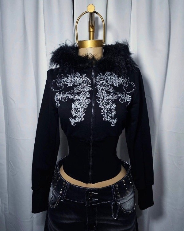 Producto - Campera butterfly dark