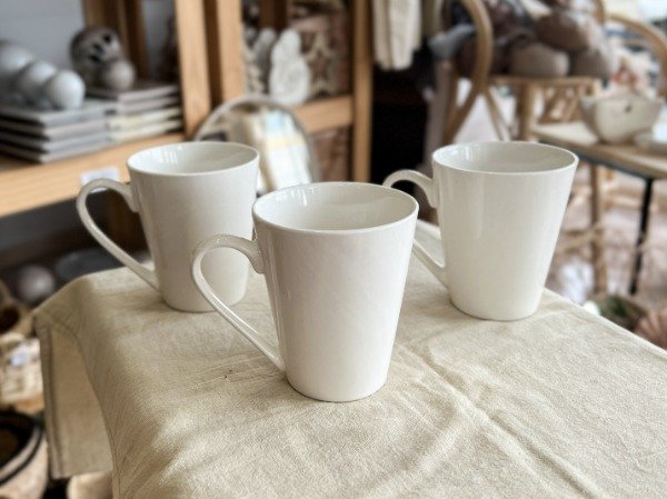 Producto - TAZA CERAMICA BLANCA
