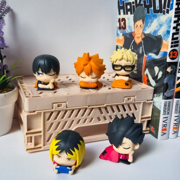 Producto - Haikyuu figure 5-Type Set "Onemutan Haikyu!" - VOL1