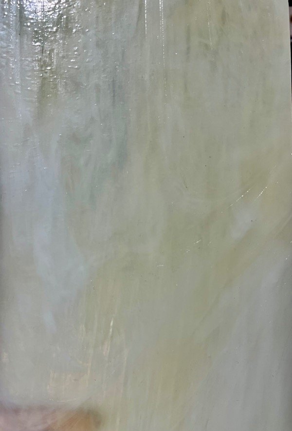 Producto - Vidrio importado veteado opal blanco y caramelo