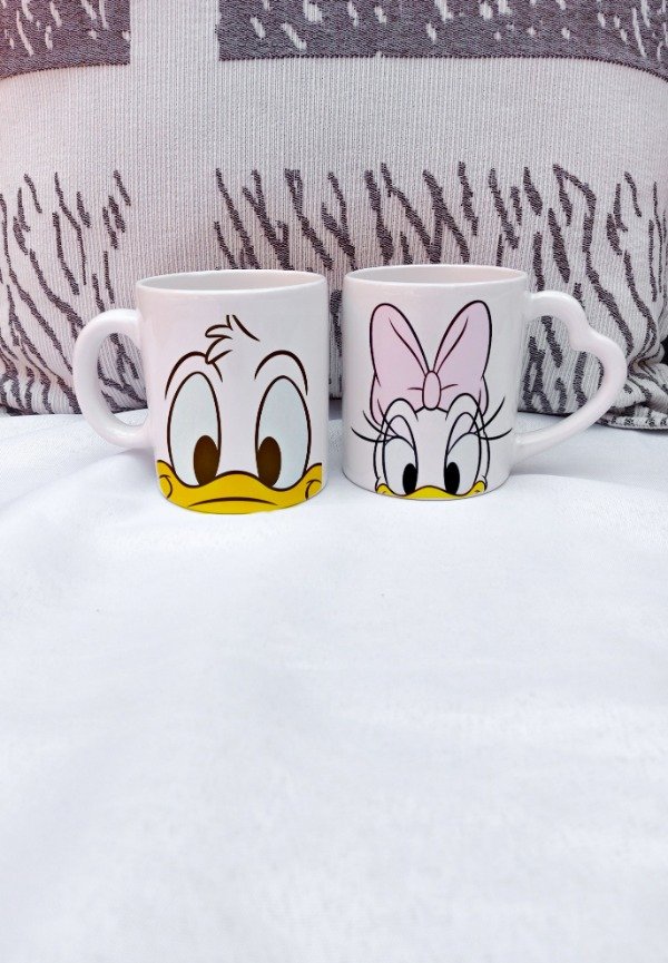 Producto - Tazas "Daysi y Donald" x2