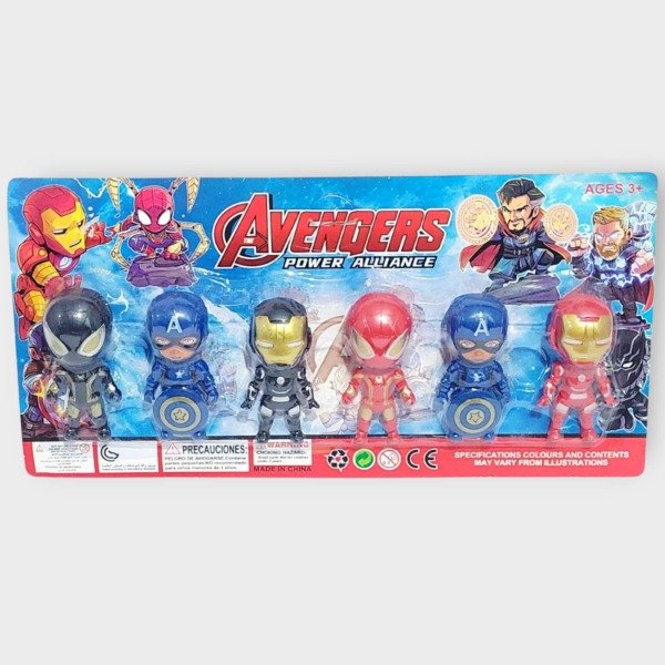 Producto - Muñecos Mini Avengers x6