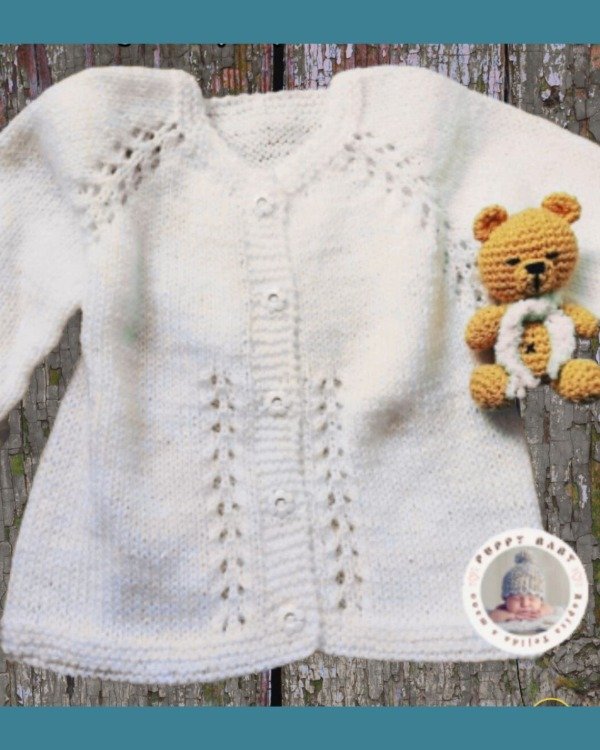Producto - Saquito Calado - Talle 0-3 meses